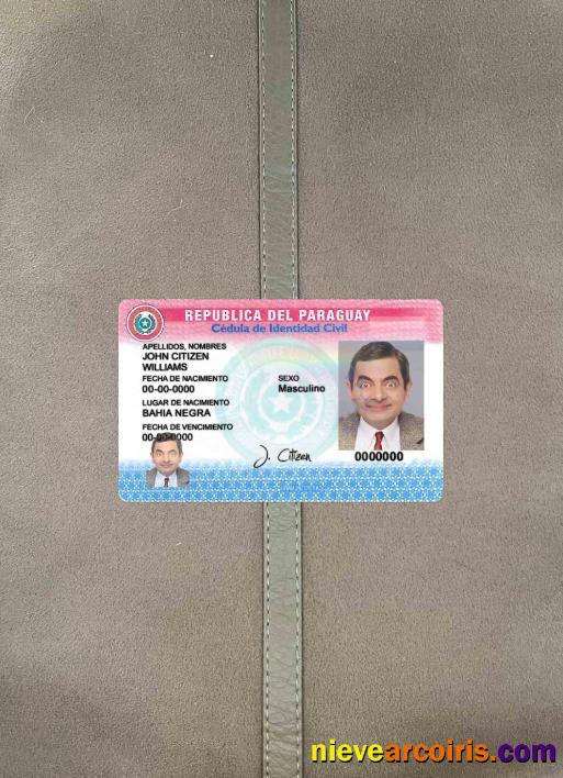 Paraguay ID photolook